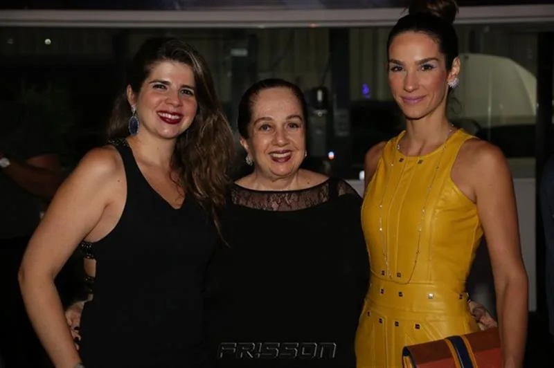 Daniela, Tânia Leitão e Marcela Teixeira