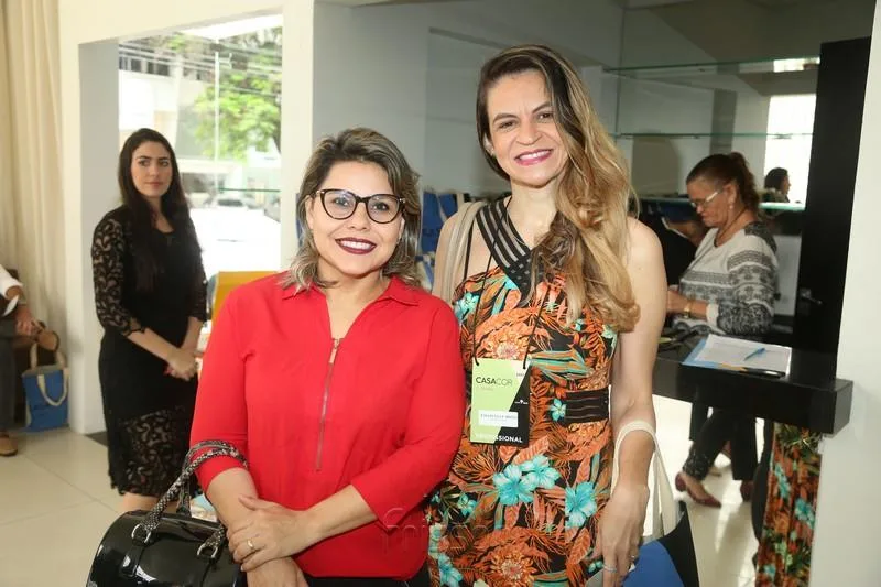 Andréa Farias e Emanuele Brito