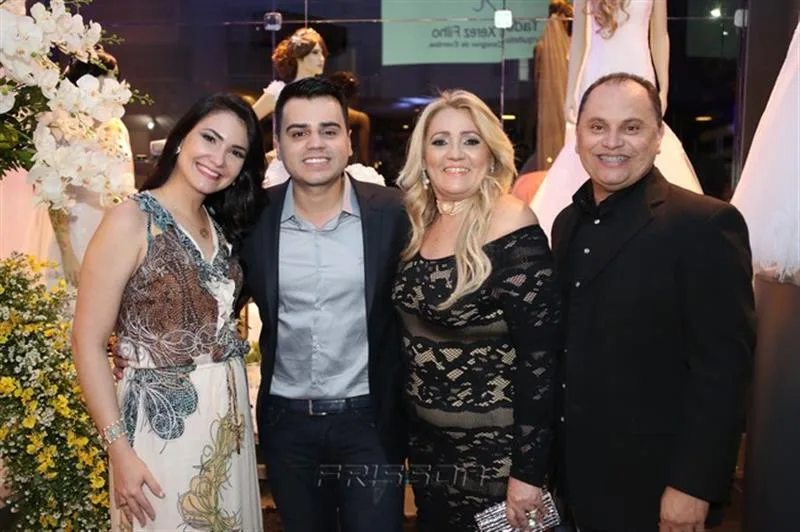 Ana Clara Rocha, Armando, Zilma Araújo e Roberto Martins
