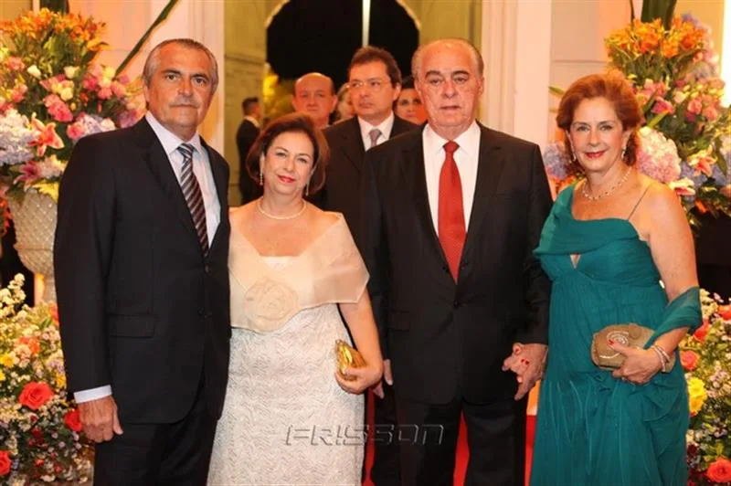 Alfredo Gurjão, Júlia Philomeno, Sílvio e Tida Leal