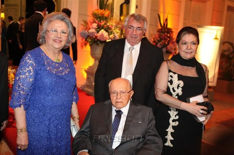Ângela, Roberto, Tânia e José Macedo