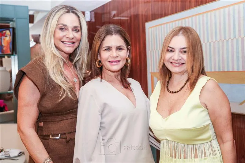 Celia Magalhaes, Liliana Linhares e Ana Cristina Camelo