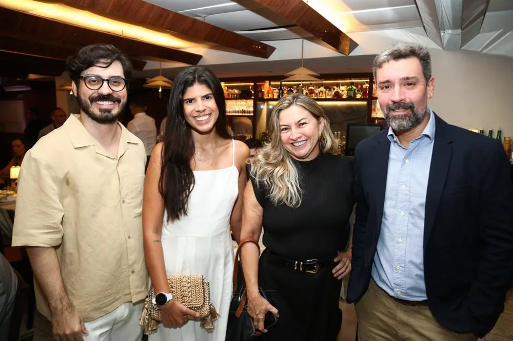 Alisson Barros, Lorena Sampaio, Ana Quezado e Antônio Luiz