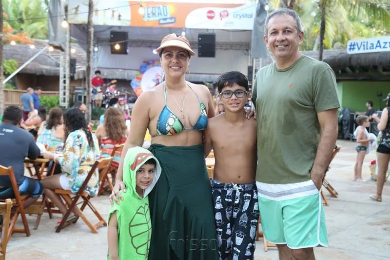 Arthur, Fabiana, Raul e Ricardo Marques
