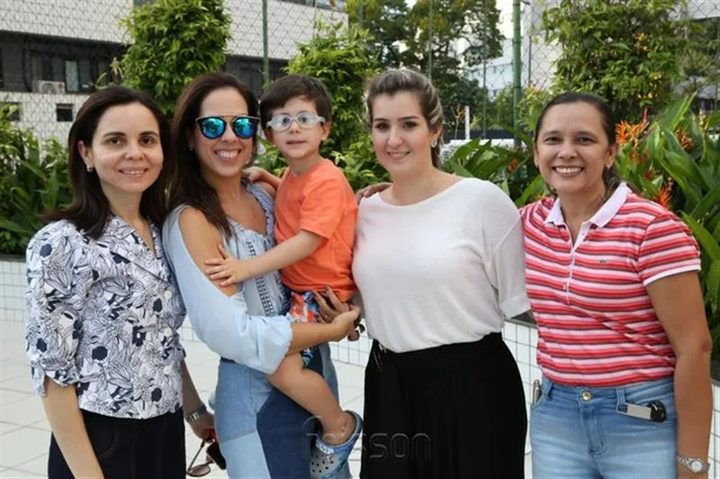 Andrea Albuquerque, Marcela, Bernardo Forte, Andrea Liebmann e Zenilda Cardoso