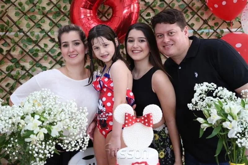 Andrea, Beatriz, Thays e Daniel Liebmann