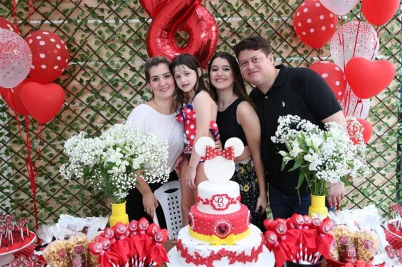 Andrea, Beatriz, Thays e Daniel Liebmann