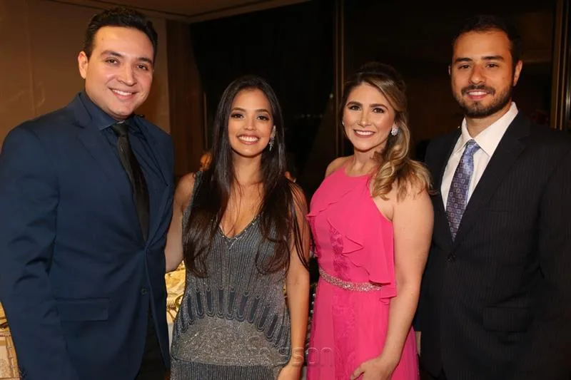 Anderson Marques, Ticiana Campos, Nathalia da Escossia e Oswaldo Duarte