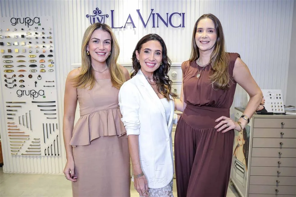 Juliana Hissa, Renata Marinho e Zaira Mendes