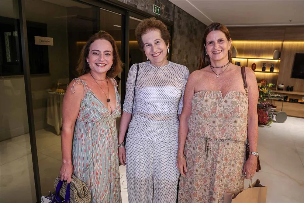 Andrea Coelho, Solange Sales e Cristina Machado