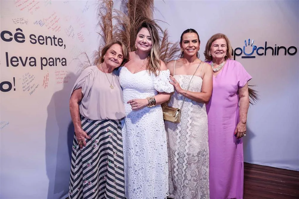 Angela e Karla Rodrigues, Renata Benevides, Vera Lucia Carvalho