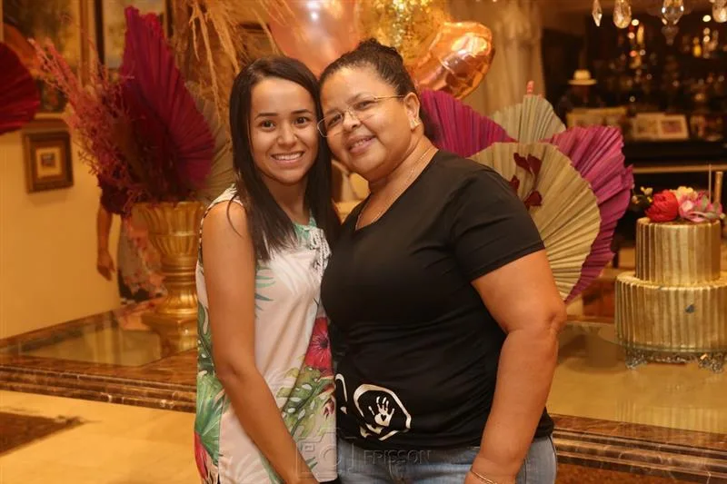 Aline Rodrigues e Lúcia Ferreira