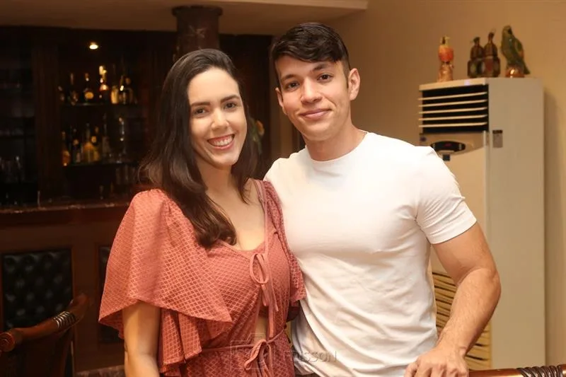 Carol Veras e Pedro Nogueira