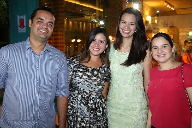 Fábio Caetano, Vania Lemos, Marcella Lima e Renata Cantal
