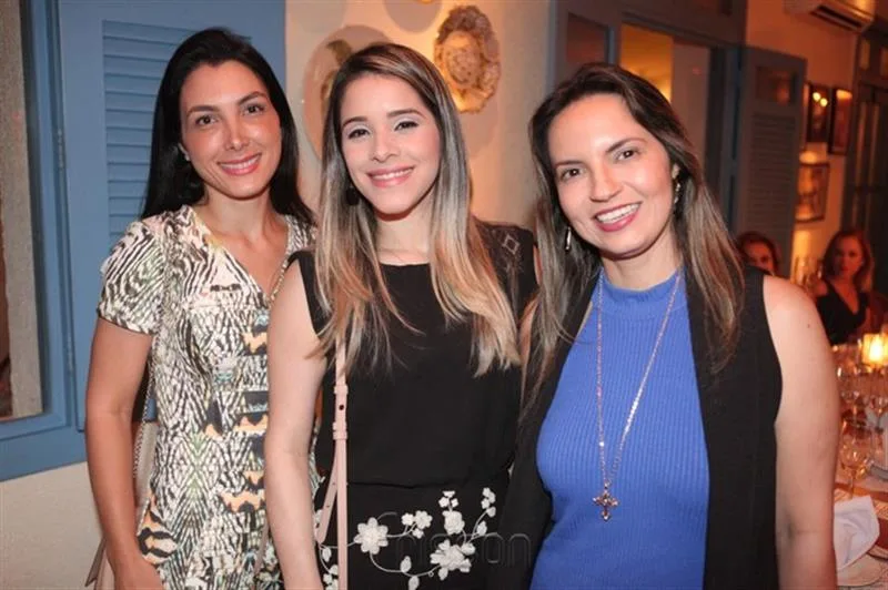 Danielle Linheiro, Elany Alves e Flavia Velho