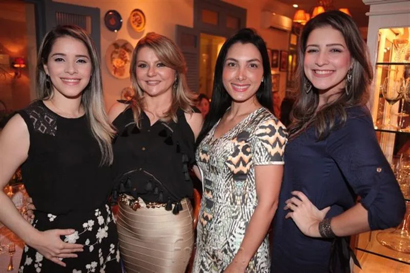 Elany Alves, Silvana Guimarães, Danielle Linheiro e Leyliane Pinheiro