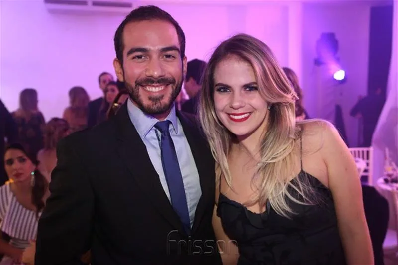 Alberto Banhos e Rafaela Ferraro