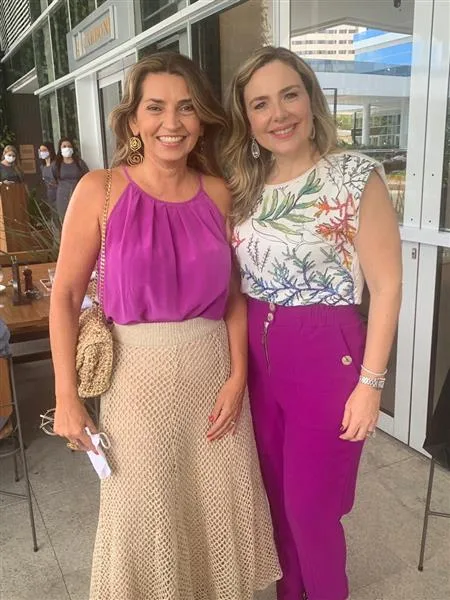 Márcia Travessoni e Suyane Dias Branco