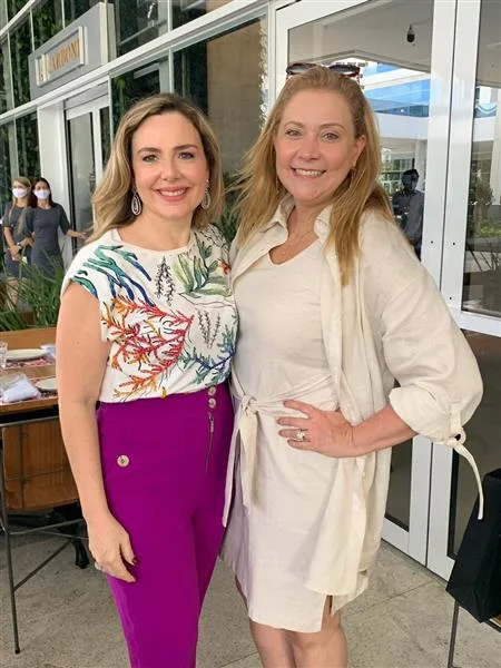 Suyane Dias Branco e Andrea Delfino