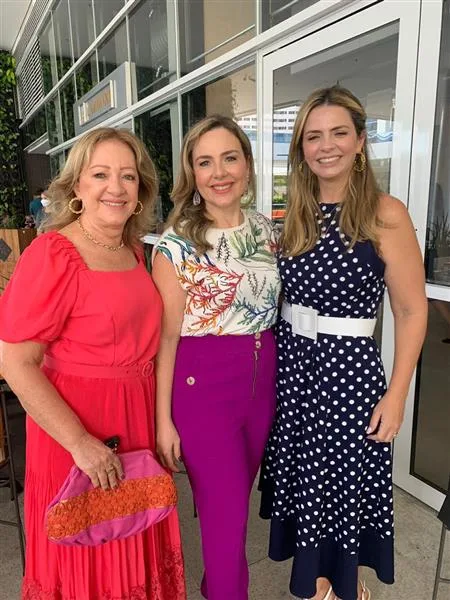 Tânia Teixeira, Suyane Dias Branco e Taís Pinto