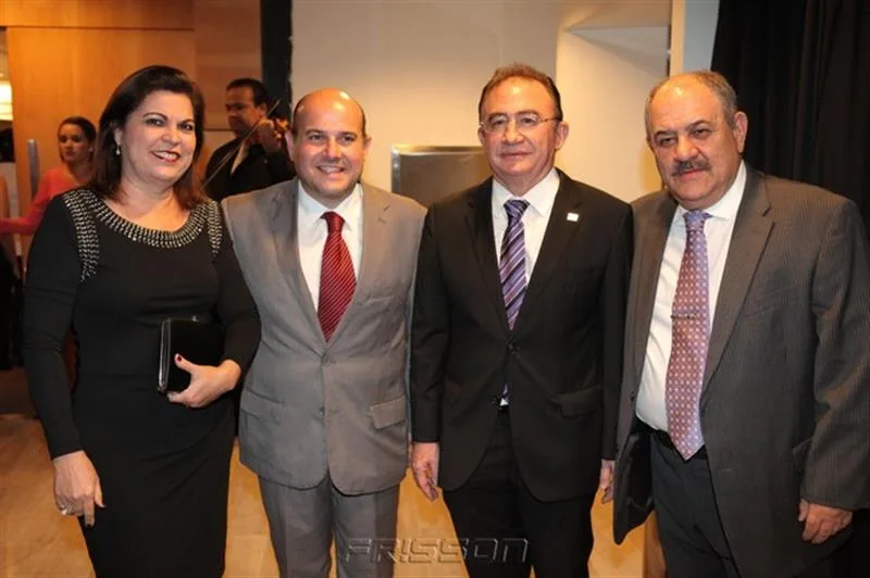 Aurea Teixeira, Roberto Claudio, Manuel Linhares e Marcelo Teixeira