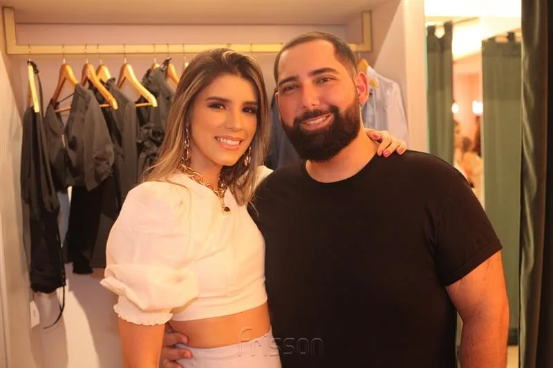 Carla Diógenes e Luiz Victor Torres