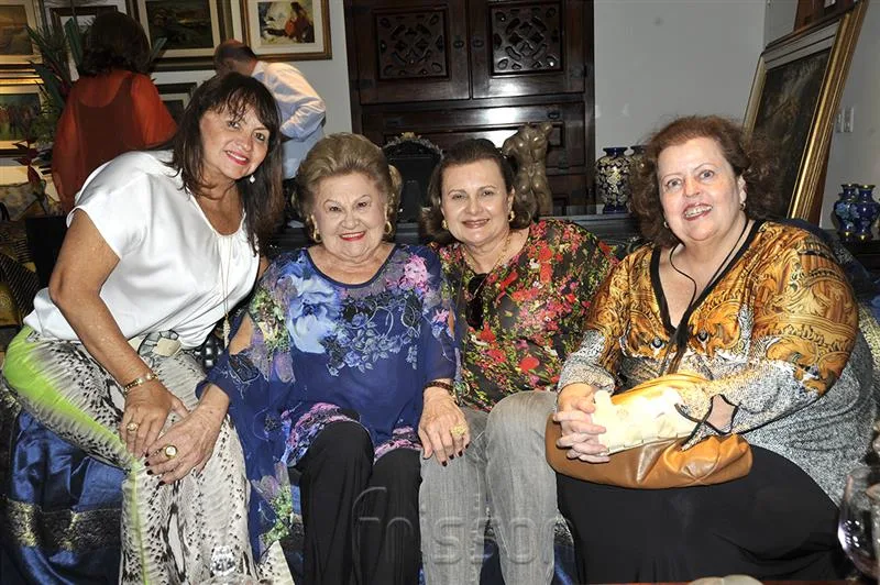 Carmem Cinira Silva, Ivone Rebouças, Janice Machado e Cristiane Marinho