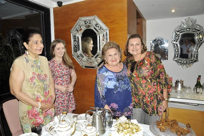 Dulcina Palhano Isabella Ney, Ivone Rebouças e Janice Machado