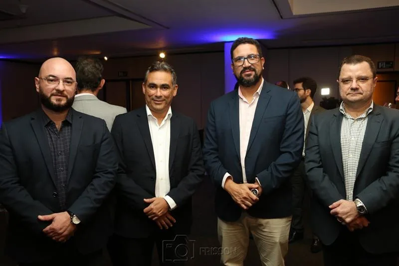Anderson Possa, Marcos Aragão, Eduardo Machado e Aroldo Maia