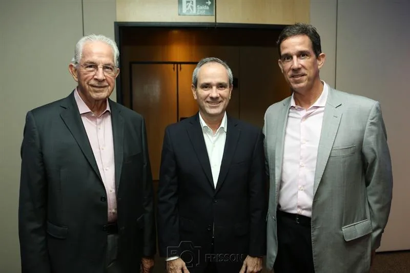Carlos Prado, Sergio Rezende e Tom Prado