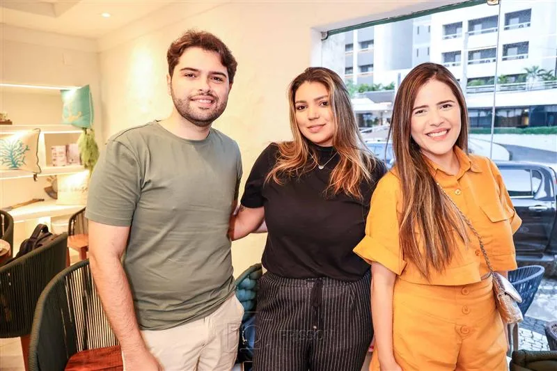 Diego Pinheiro, Natalia Leal e Stefanes Alves
