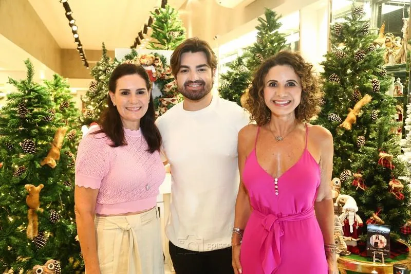 Conceição Garcez, José Fontenele e Fernanda Freitas