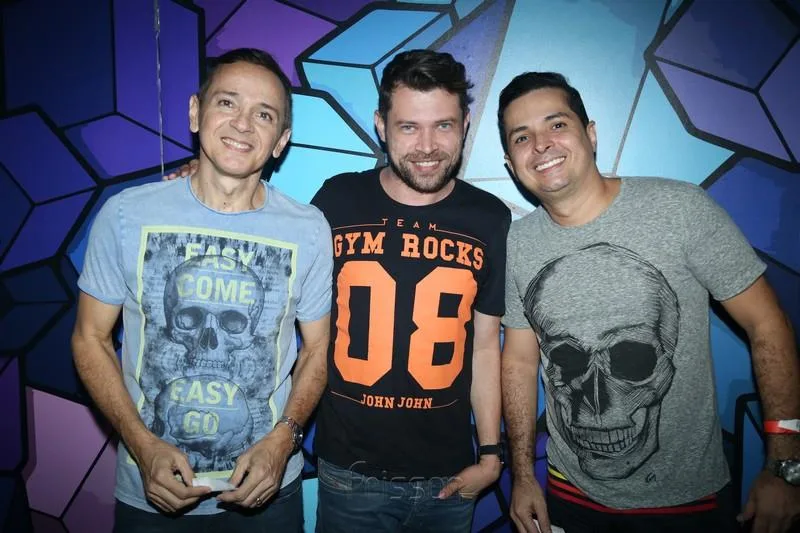 Daniel Albuquerque, André Castro e Alex Sales