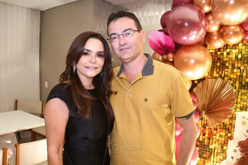 Adriana Gurgel e Mauro Régis
