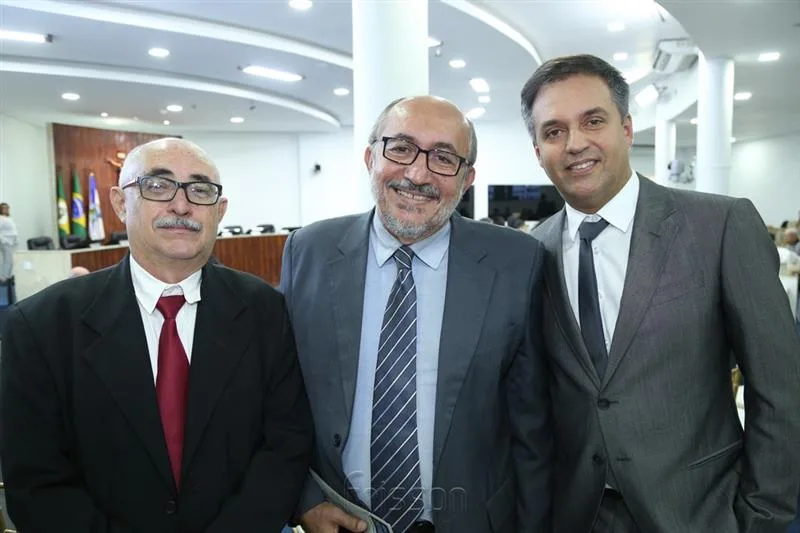 Castro Júnior, José Leite e Fernando Novais