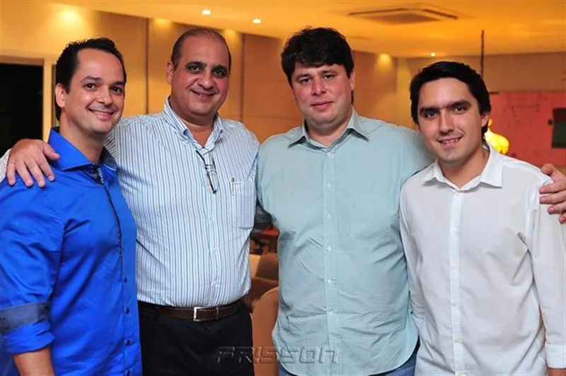 Marcelo Miranda, Walder Ary Júnior, Ricardo Ary Filho e Fernando Castelo Branco