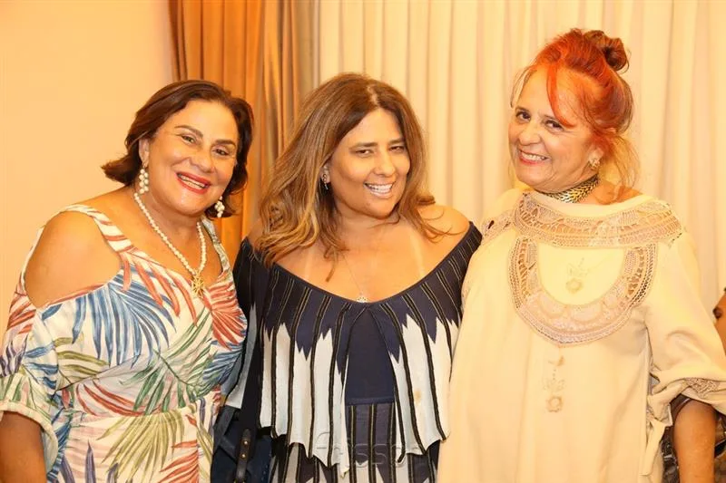 Iarina Sampaio,e Arruda e Fátima Duarte