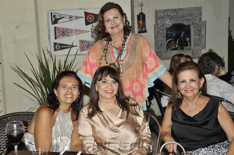 Marana Figlioulo, Carmen Cinira, Janice Leite Machado e Norma Brasil