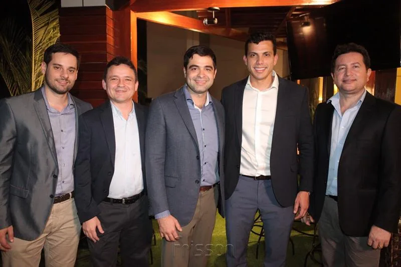 Adriano Vasconcelos, Wilson Parente, Ibrain Cavalcante, Helmut Poti e Jeferson Paes de Andrade