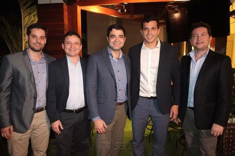 Adriano Vasconcelos, Wilson Parente, Ibrain Cavalcante, Helmut Poti e Jeferson Paes de Andrade