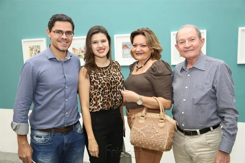 Alexandre Prado, Jamille Almeida, Rita e Edilton Rolim