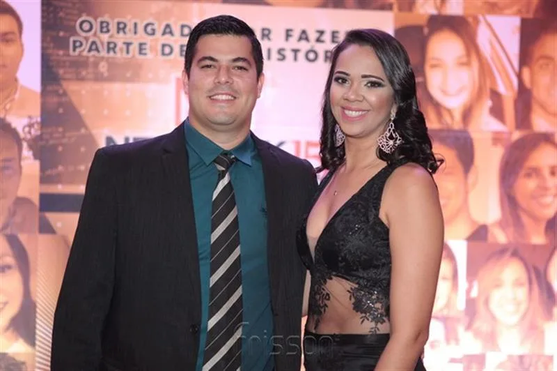 Anderson França e Sarah Ângelo