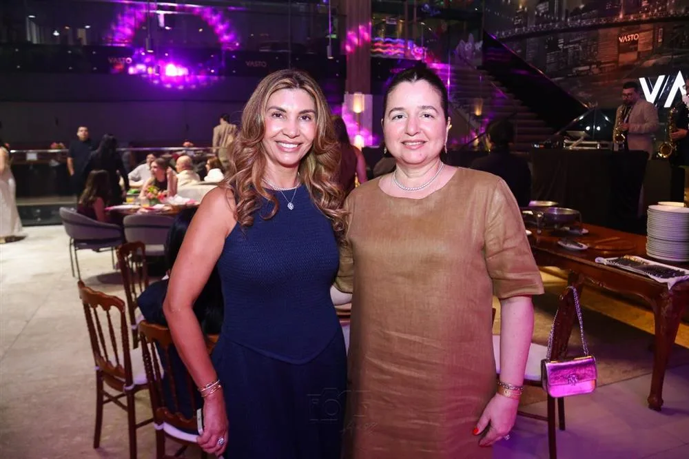 Antônia Roubert e Márcia Gadelha