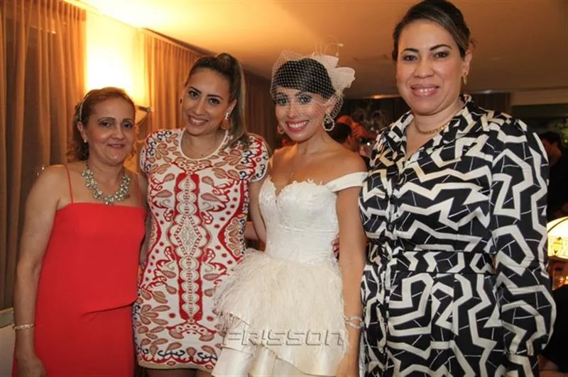 Adriana Dantas, Raquel, Nicole e Cássia França