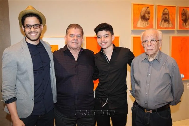 Cadeh, Carlos e Henrique Juaçaba, Augusto Borges