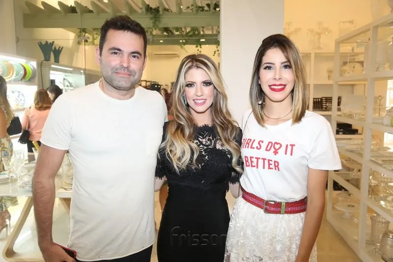 Alan Bezerra, Raquel Macedo e Tabata Farias