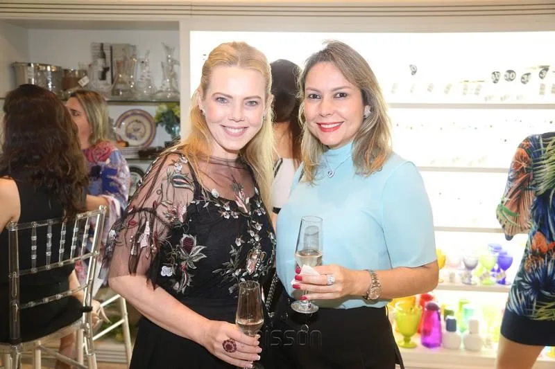 Branca Mourão e Talynie Mihaliuc