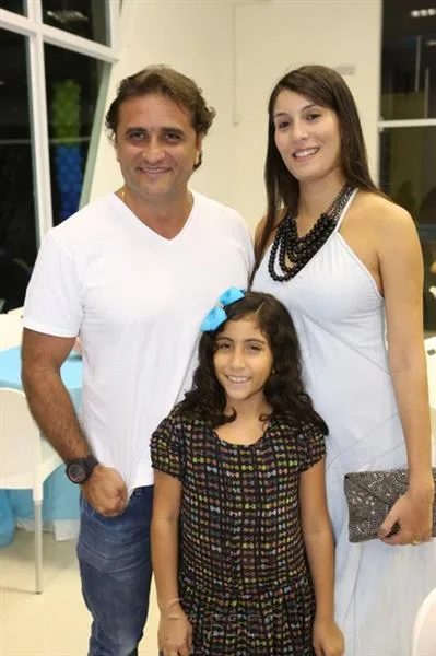 Cleus, Maria Luisa e Juliana Borges