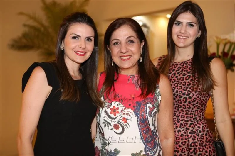 Andrea, Fátima e Gabriela Baquit