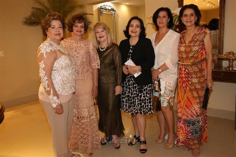 Gláucia Martins, Lúcia Melo, Mônica Arruda, Irineide Silveira, Teresinha Ferreira e Nazaré Sales